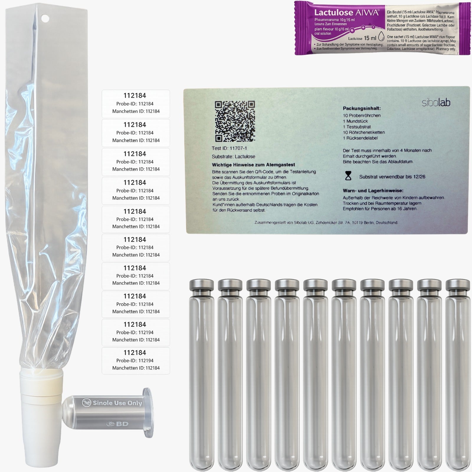 SIBO-ademgastest bij bacteriële overgroei in de dunne darm